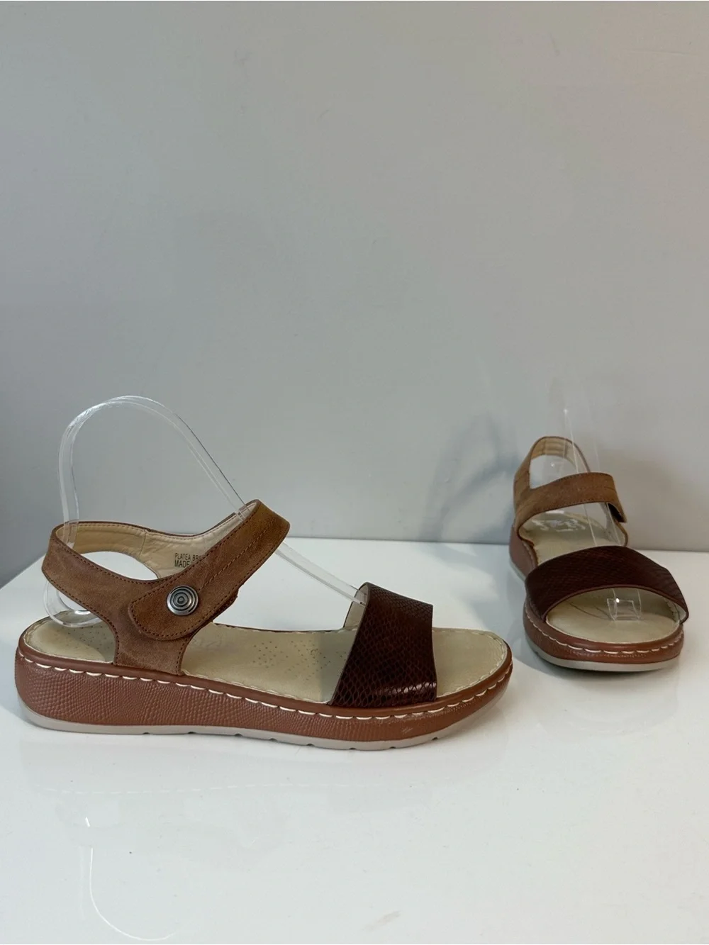 Patrizia Spring Step Platea Brown Sandals 39(8.5) Summer